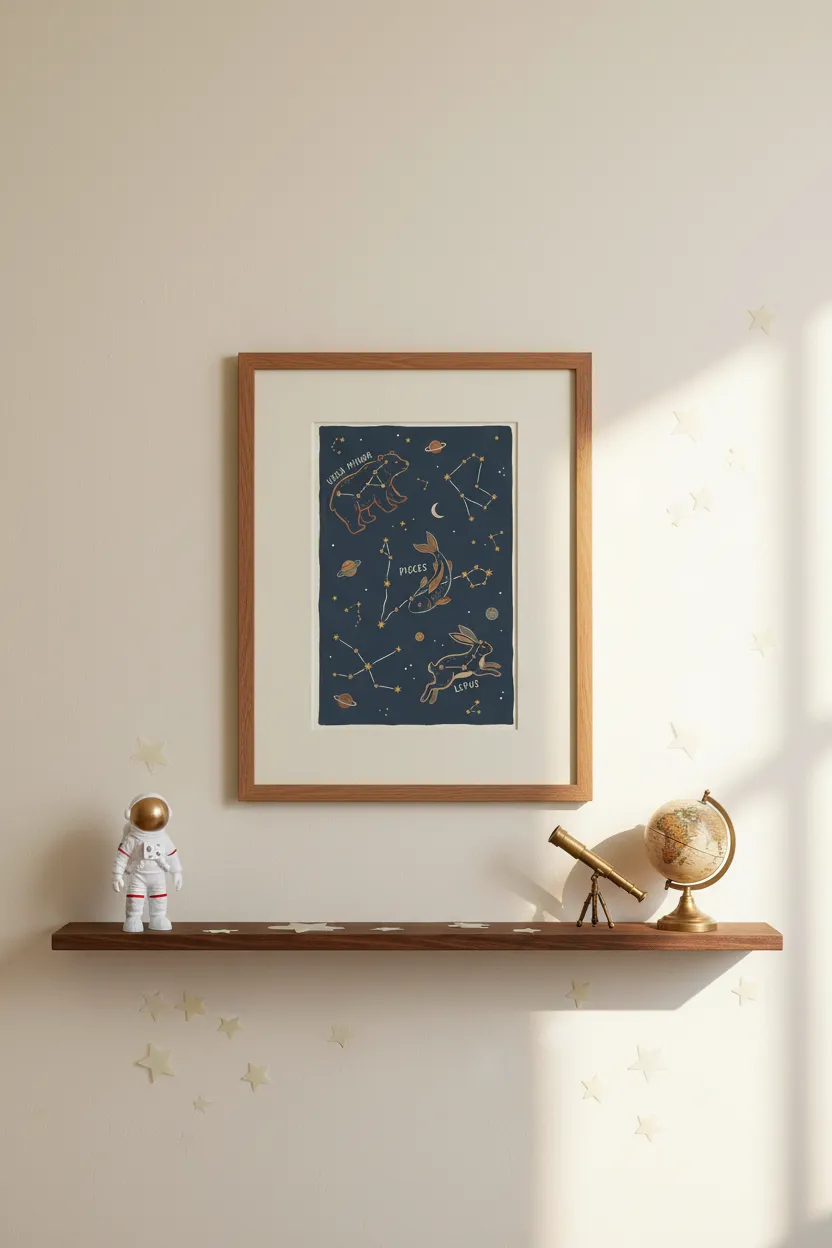 Constellation Map Print