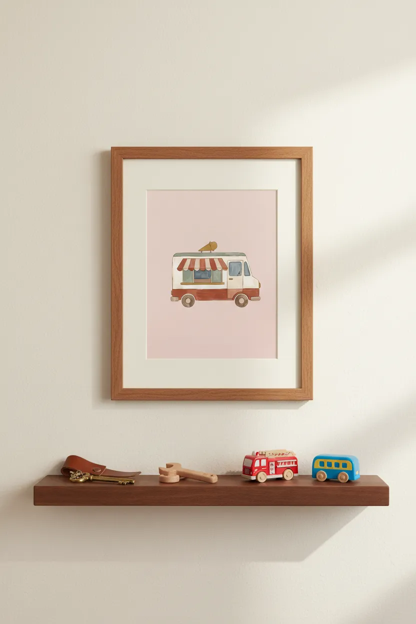 Ice Cream Truck Print