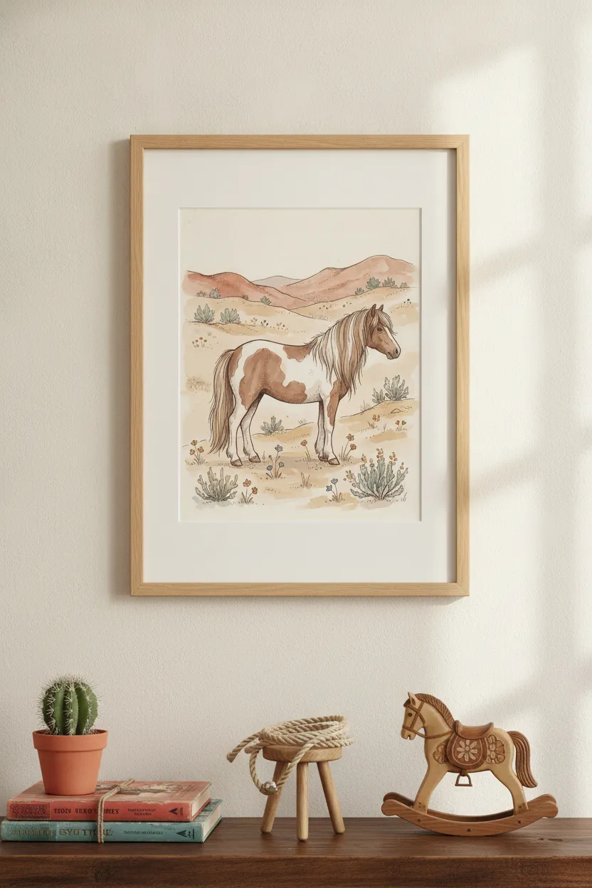 Paint Pony Print