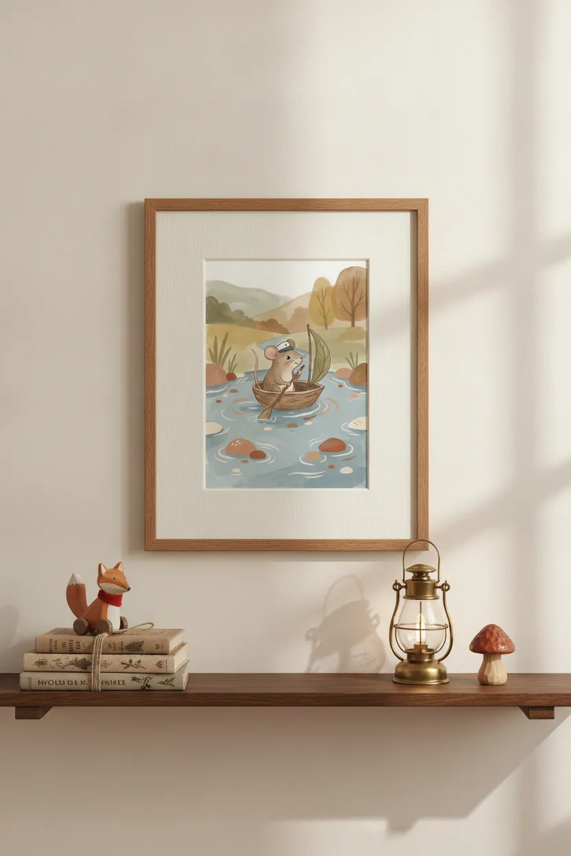 Sailor Mouse Print